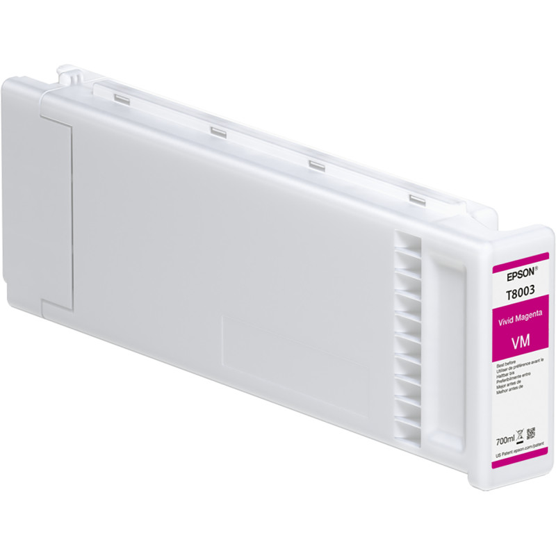 Epson C13T80030N T80030N UltraChrome PRO, Magenta vivo, 700 ml, 1 pieza(s), Pack individual