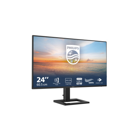 Philips 24E1N1300AE/00 1000 series 24E1N1300AE/00, 60,5 cm (23.8"), 1920 x 1080 Pixeles, Full HD, LCD, 4 ms, Negro