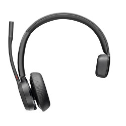 HP Poly 77Y97AA Auriculares Poly Voyager 4310-M USB-C con certificación para Microsoft Teams + llave BT700 + soporte de carga,