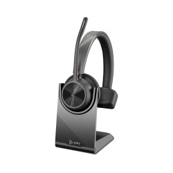 HP Poly 77Y97AA Auriculares Poly Voyager 4310-M USB-C con certificación para Microsoft Teams + llave BT700 + soporte de carga, 2