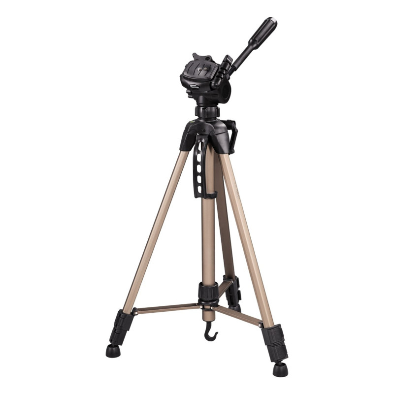 Hama 00004161 | Trípode para cámara, con altura regulable, trípode fotográfico, con bolsa de transporte incluída, altura