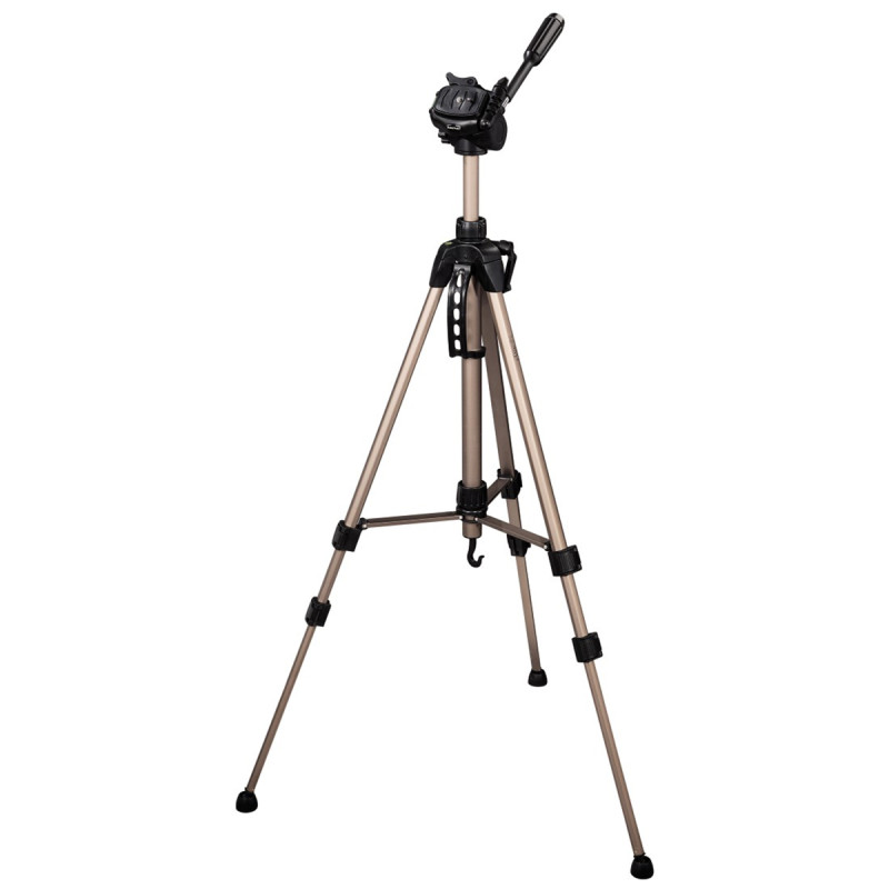Hama 00004161 | Trípode para cámara, con altura regulable, trípode fotográfico, con bolsa de transporte incluída, altura