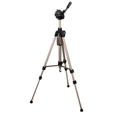 Hama 00004161 | Trípode para cámara, con altura regulable, trípode fotográfico, con bolsa de transporte incluída, altura