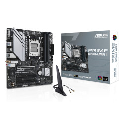 ASUS 90MB1EG0-M0EAY0 PRIME B650M-A WIFI II, AMD, Zócalo AM5, AMD Ryzen™ 7, DDR5-SDRAM, 128 GB, DIMM