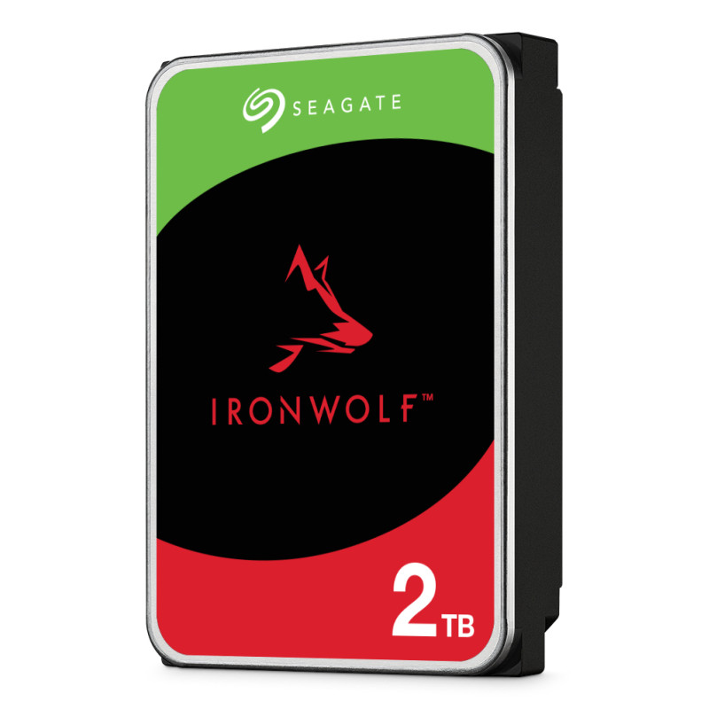 Seagate ST2000VN003 IronWolf ST2000VN003, 2 TB, 5400 RPM, 256 MB, 3.5", Serial ATA III