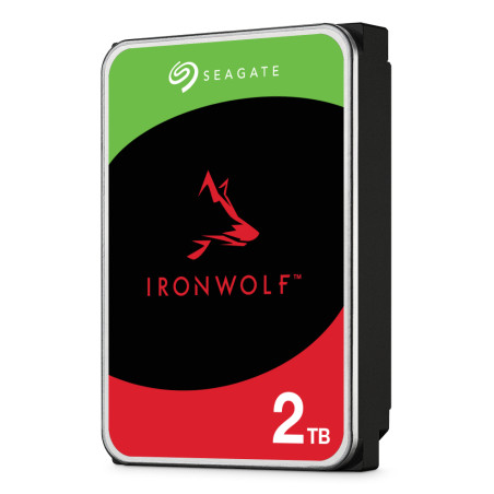 Seagate ST2000VN003 IronWolf ST2000VN003, 2 TB, 5400 RPM, 256 MB, 3.5", Serial ATA III