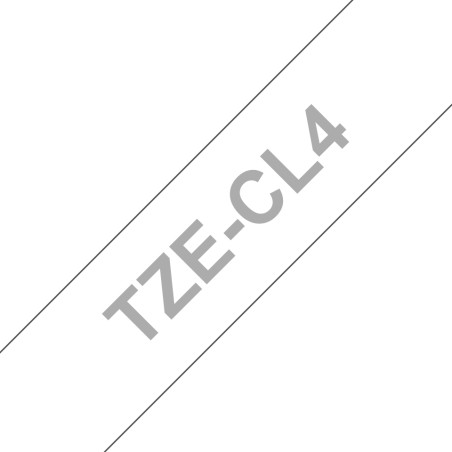 Brother TZE-CL4 TZE-CL4, Cinta de limpieza del cabezal de impresión, Transferencia térmica, Negro, 1,8 cm, PT-1300, PT-1400,