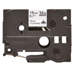 Brother TZE-CL4 TZE-CL4, Cinta de limpieza del cabezal de impresión, Transferencia térmica, Negro, 1,8 cm, PT-1300, PT-1400, 2