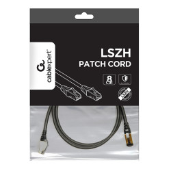 Gembird PP8-LSZHCU-BK-1.5M PP8-LSZHCU-BK-1.5M, 1,5 m, Cat8, S/FTP (S-STP), RJ-45, RJ-45, Negro 2
