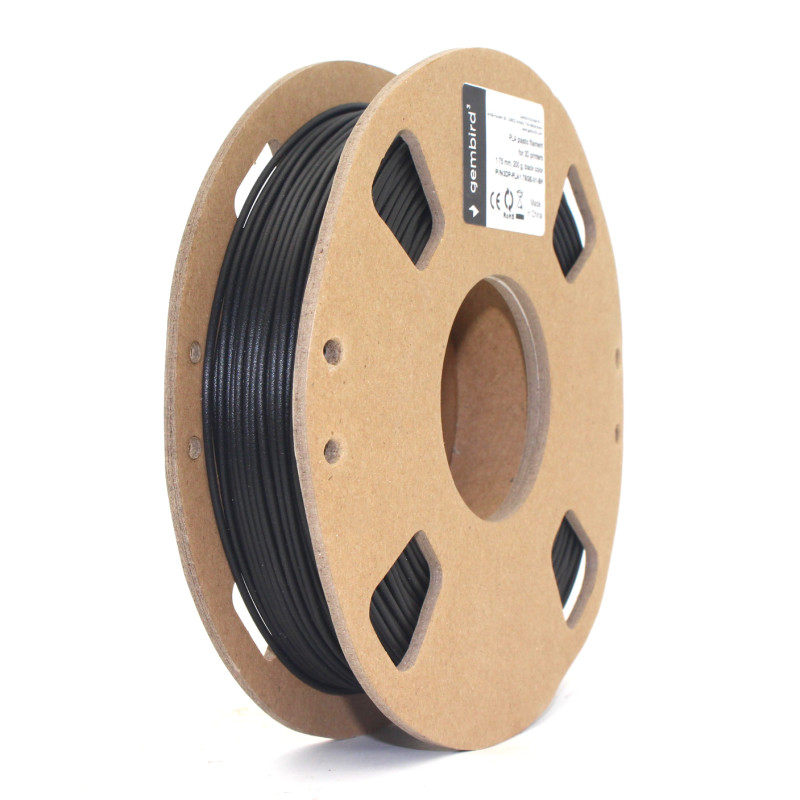 Gembird 3DP-PLA1.75GE-01-BK 3DP-PLA1.75GE-01-BK, 1 pieza(s), 330 g