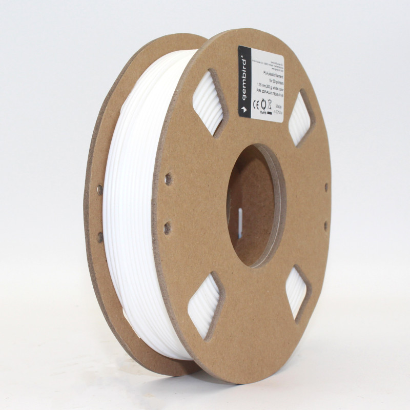 Gembird 3DP-PLA1.75GE-01-W 3DP-PLA1.75GE-01-W, 1 pieza(s), 330 g