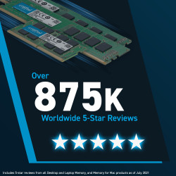 Crucial CT2K16G48C40U5 CT2K16G48C40U5, 32 GB, 2 x 16 GB, DDR5, 4800 MHz, 288-pin DIMM 2