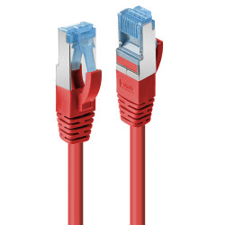 Lindy 47163 47163, 1,5 m, Cat6a, S/FTP (S-STP), RJ-45, RJ-45, Rojo