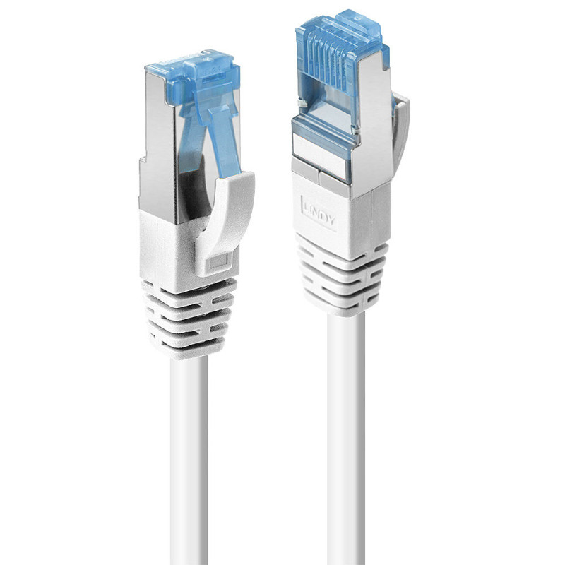 Lindy 47193 47193, 1,5 m, Cat6a, S/FTP (S-STP), RJ-45, RJ-45, Blanco