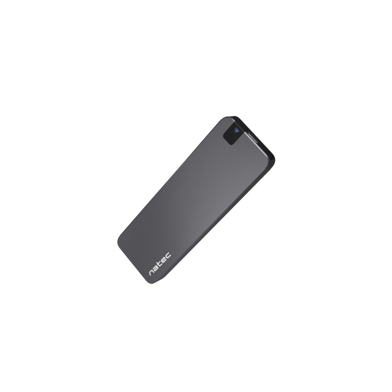 NATEC NKZ-1953 Rhino M.2 NVME, Caja externa para unidad de estado sólido (SSD), M.2, M.2, Ultra M.2, Conexión USB, Negro