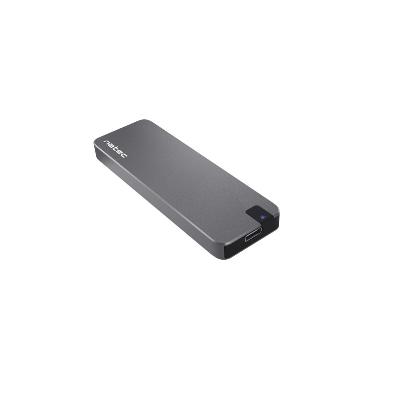 NATEC NKZ-1953 Rhino M.2 NVME, Caja externa para unidad de estado sólido (SSD), M.2, M.2, Ultra M.2, Conexión USB, Negro