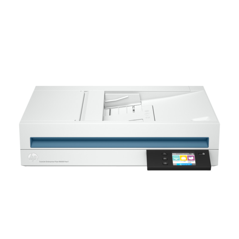 HP 20G08A#B19 ScanJet Enterprise Flow N6600 fnw1, 216 x 356 mm, 1200 x 1200 DPI, 50 ppm, Escáner de cama plana, Blanco, 7,11