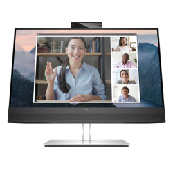HP 169L0AA Monitor de videoconferencia FHD E24mv G4, 60,5 cm (23.8"), 1920 x 1080 Pixeles, Full HD, LCD, 5 ms, Negro