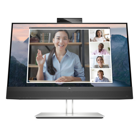 HP 169L0AA Monitor de videoconferencia FHD E24mv G4, 60,5 cm (23.8"), 1920 x 1080 Pixeles, Full HD, LCD, 5 ms, Negro
