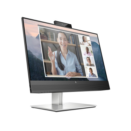 HP 169L0AA Monitor de videoconferencia FHD E24mv G4, 60,5 cm (23.8"), 1920 x 1080 Pixeles, Full HD, LCD, 5 ms, Negro