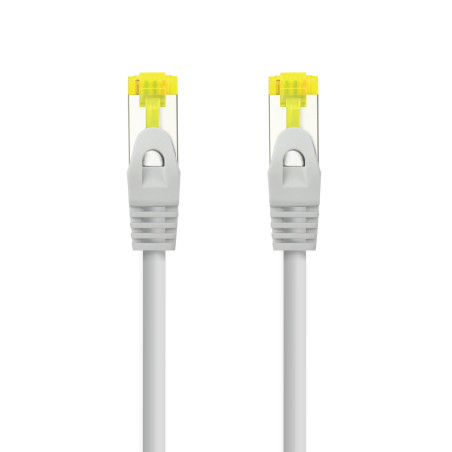 Nanocable 10.20.1900-L30 Cable Red Latiguillo RJ45 LSZH CAT.6A SFTP AWG26, Gris, 30 cm, 0,3 m, Cat6a, SF/UTP (S-FTP), RJ-45,