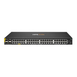 HPE R8N85A Aruba Networking CX 6000 48G Class4 PoE 4SFP 370W Switch, Gestionado, L2, Gigabit Ethernet (10/100/1000), Energía