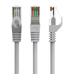 Gembird PP6U-0.25M PP6U-0.25M, 0,25 m, Cat6, U/UTP (UTP), RJ-45, RJ-45, Blanco