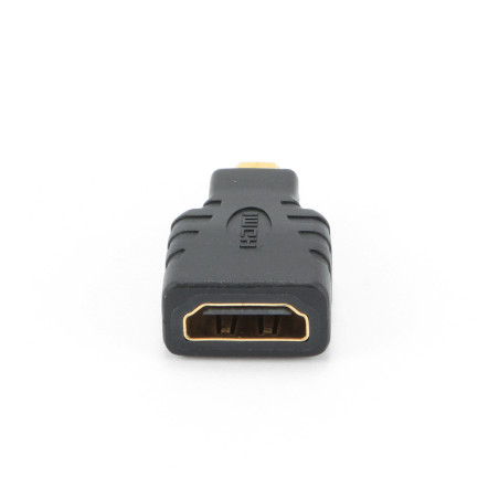Gembird A-HDMI-FD HDMI(F)-microHDMI(M), HDMI, micro HDMI, Negro