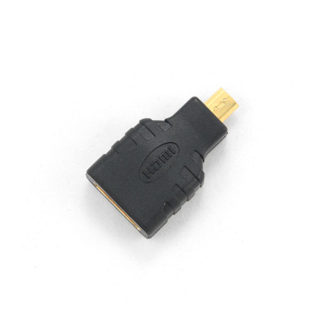 Gembird A-HDMI-FD HDMI(F)-microHDMI(M), HDMI, micro HDMI, Negro