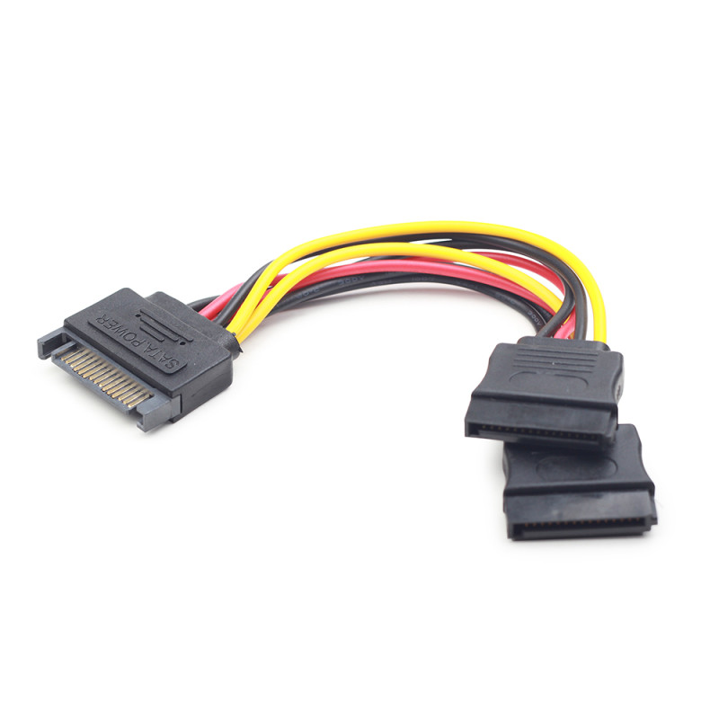 Gembird CC-SATAM2F-01 CC-SATAM2F-01, 0,15 m, SATA I, Macho/Hembra, Multicolor, 90 mm, 120 mm