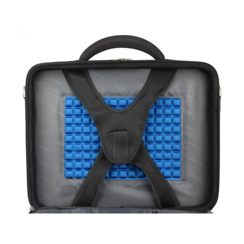 NATEC NTO-0392 Boxer, Maletín, 39,6 cm (15.6"), Tirante para hombro