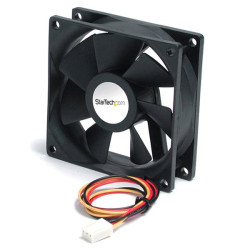 StarTech.com FAN6X25TX3H Ventilador de Repuesto para Caja de Ordenador 60x25mm con Conector TX3 - Rodamiento Doble de Bolas