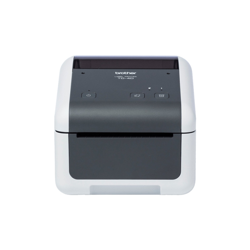 Brother TD-4520DN TD-4520DN, Térmica directa, 300 x 300 DPI, 203 mm/s, Alámbrico, Gris, Blanco
