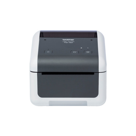 Brother TD-4520DN TD-4520DN, Térmica directa, 300 x 300 DPI, 203 mm/s, Alámbrico, Gris, Blanco