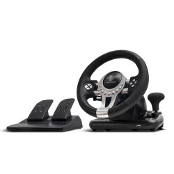 Spirit of Gamer SOG-RWP2 Race Wheel Pro 2, Volante + Pedales, PC, PlayStation 4, Playstation 3, Xbox One, Digital, 180°, 2