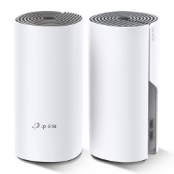 TP-Link DECO E4(2-PACK) Deco E4 (2-pack), Blanco, Gris, Interno, Sistema de malla, LAN, WLAN, Doble banda (2,4 GHz / 5 GHz), 2