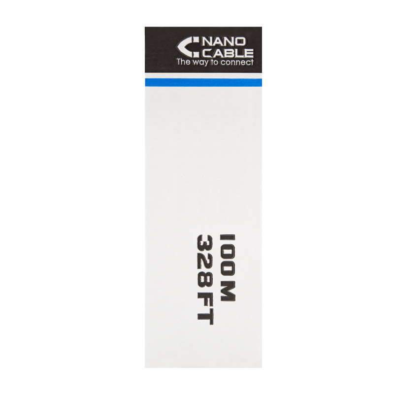 Nanocable 10.20.0902 CABLE RED RJ45 CAT.6 FTP RIGIDO AWG24, 100 M, 100 m, Cat6, F/UTP (FTP), Gris