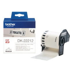Brother DK-22212 DK-22212, Negro sobre blanco, DK, Blanco, Térmica directa, China, 5 año(s)