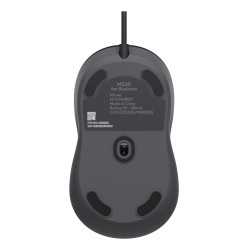 Logitech 910-007511 Signature Wired M520 for Business, Ambidextro, Óptico, USB Tipo C, 4000 DPI, Grafito 2