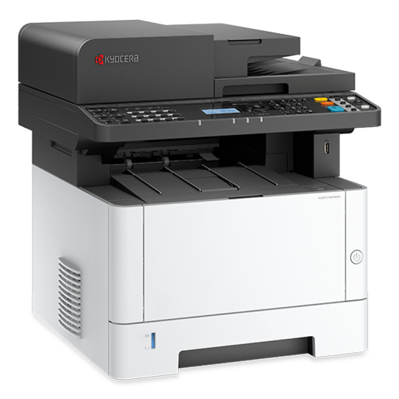 KYOCERA 110C3F3NL0 ECOSYS MA3500fx, Laser, Impresión en blanco y negro, 1200 x 1200 DPI, A4, Impresión directa, Blanco, Gris