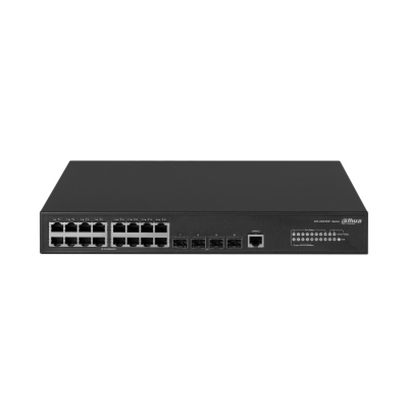 Dahua Technology DH-AS4300-16GT4GF Access DH-AS4300-16GT4GF, Gestionado, L2/L2+, Gigabit Ethernet (10/100/1000), Montaje en rack