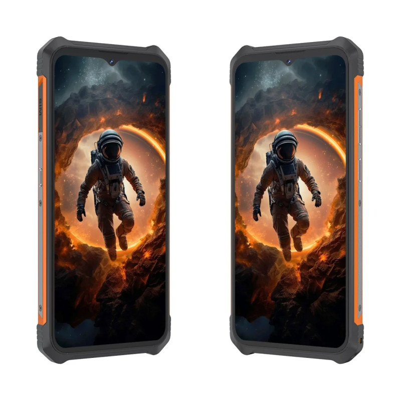 Cubot 6924136722633 King Kong ES, 16,5 cm (6.5"), 6 GB, 128 GB, 48 MP, Android 14, Negro, Naranja