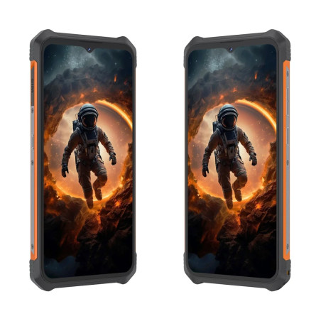 Cubot 6924136722633 King Kong ES, 16,5 cm (6.5"), 6 GB, 128 GB, 48 MP, Android 14, Negro, Naranja