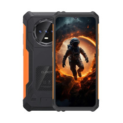 Cubot 6924136722633 King Kong ES, 16,5 cm (6.5"), 6 GB, 128 GB, 48 MP, Android 14, Negro, Naranja