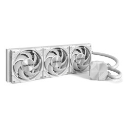 Montech HYPERFLOW SILENT 360 (W) HyperFlow Silent 360, Sistema de refrigeración líquida todo en uno, 12 cm, 129,5 m³/h,