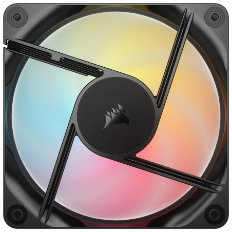 Corsair CO-9050196-WW RS120-R ARGB, Ventilador, 12 cm, 420 RPM, 2100 RPM, Negro