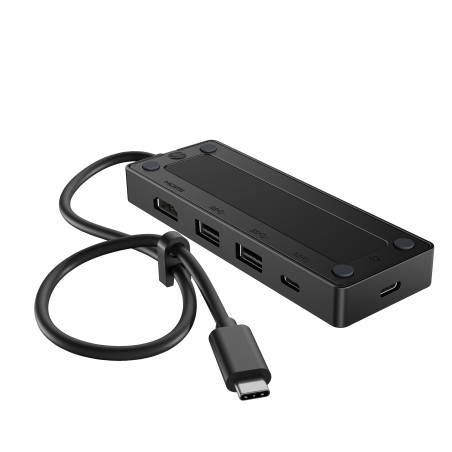 HP 86S97UT Concentrador de viaje USB-C G3, Alámbrico, USB 3.2 Gen 2 (3.1 Gen 2) Type-C, 60 Hz, HDMI, USB 3.2 Gen 2 (3.1 Gen 2)
