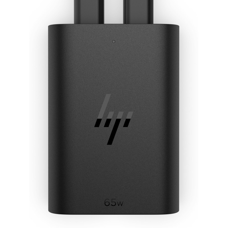 HP 600Q7AA#ABB Cargador para portátil de con USB-C GaN de 65 W, Portátil, Interior, 65 W, 5,9,12,15,20 V, 65 W, Hogar