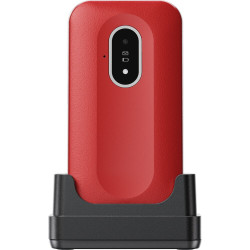 Doro 8757 Leva L20, Concha, SIM única, 7,11 cm (2.8"), 2 MP, 1150 mAh, Rojo, Blanco 2