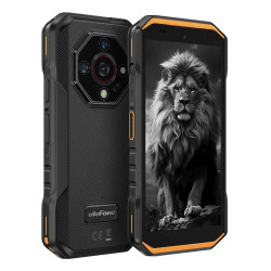 Ulefone 6975326669764 Armor X32 PRO, 14,3 cm (5.65"), 8 GB, 256 GB, 64 MP, Android 14, Negro, Naranja